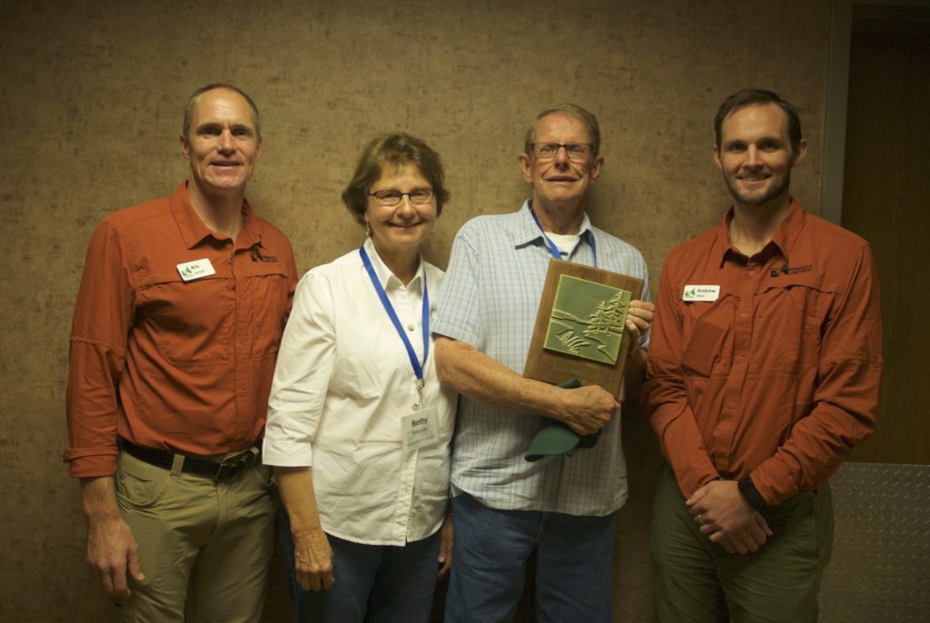 2018 Volunteers of the Year, Chuck and Betty Selander